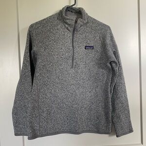 Patagonia 1/4 Zip Better Sweater - Grey
